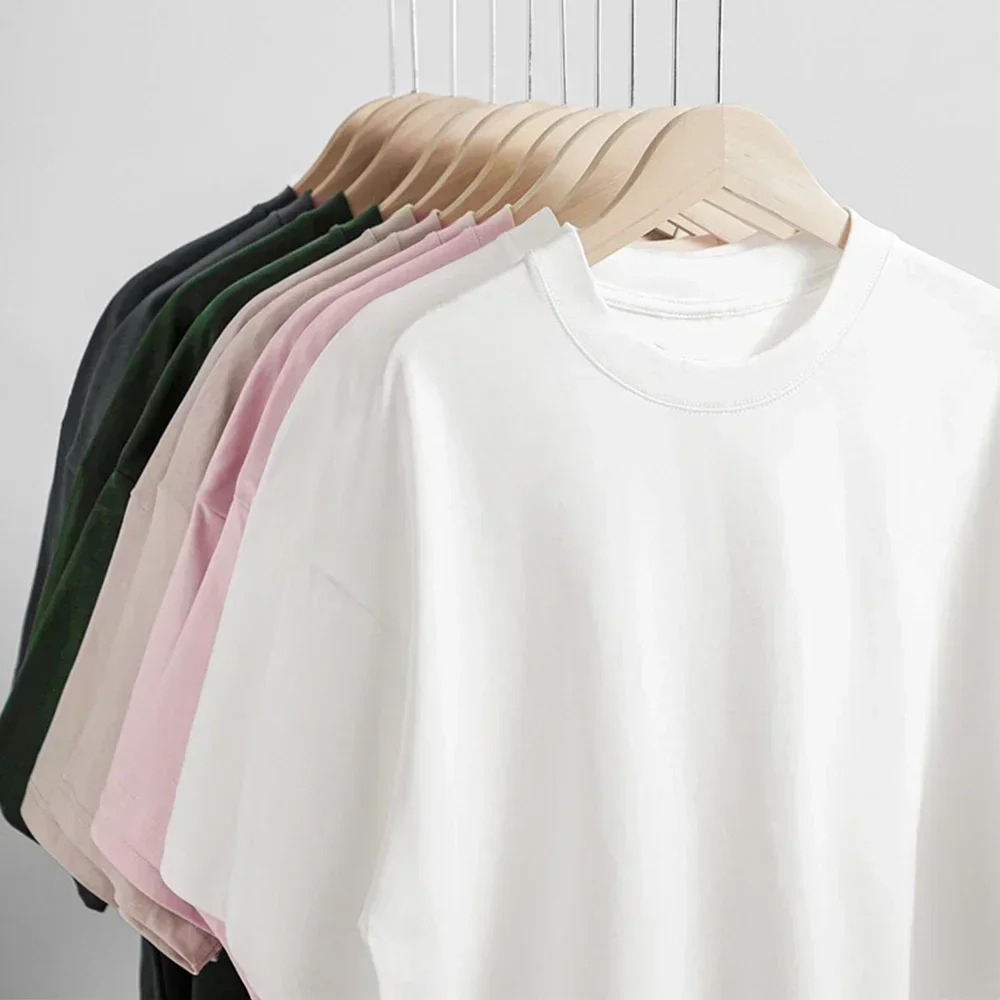 Black 450g Heavyweight Cotton  - Undershirt Crew Neck review and price