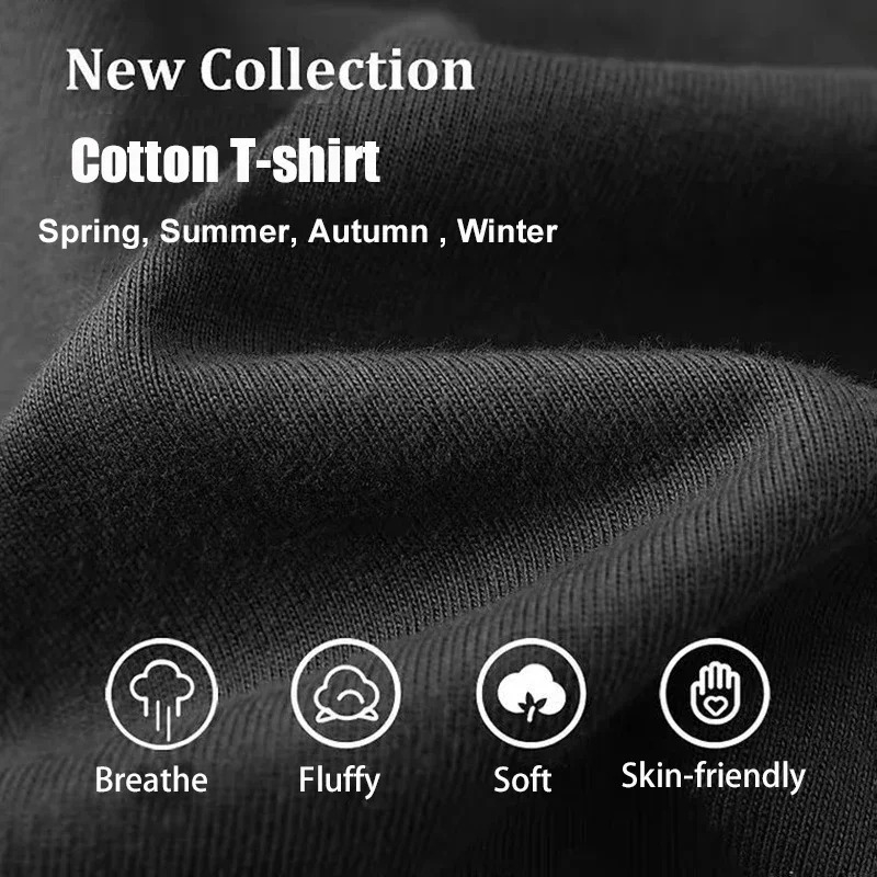 Black 450g Heavyweight Cotton  - Undershirt Crew Neck review and price