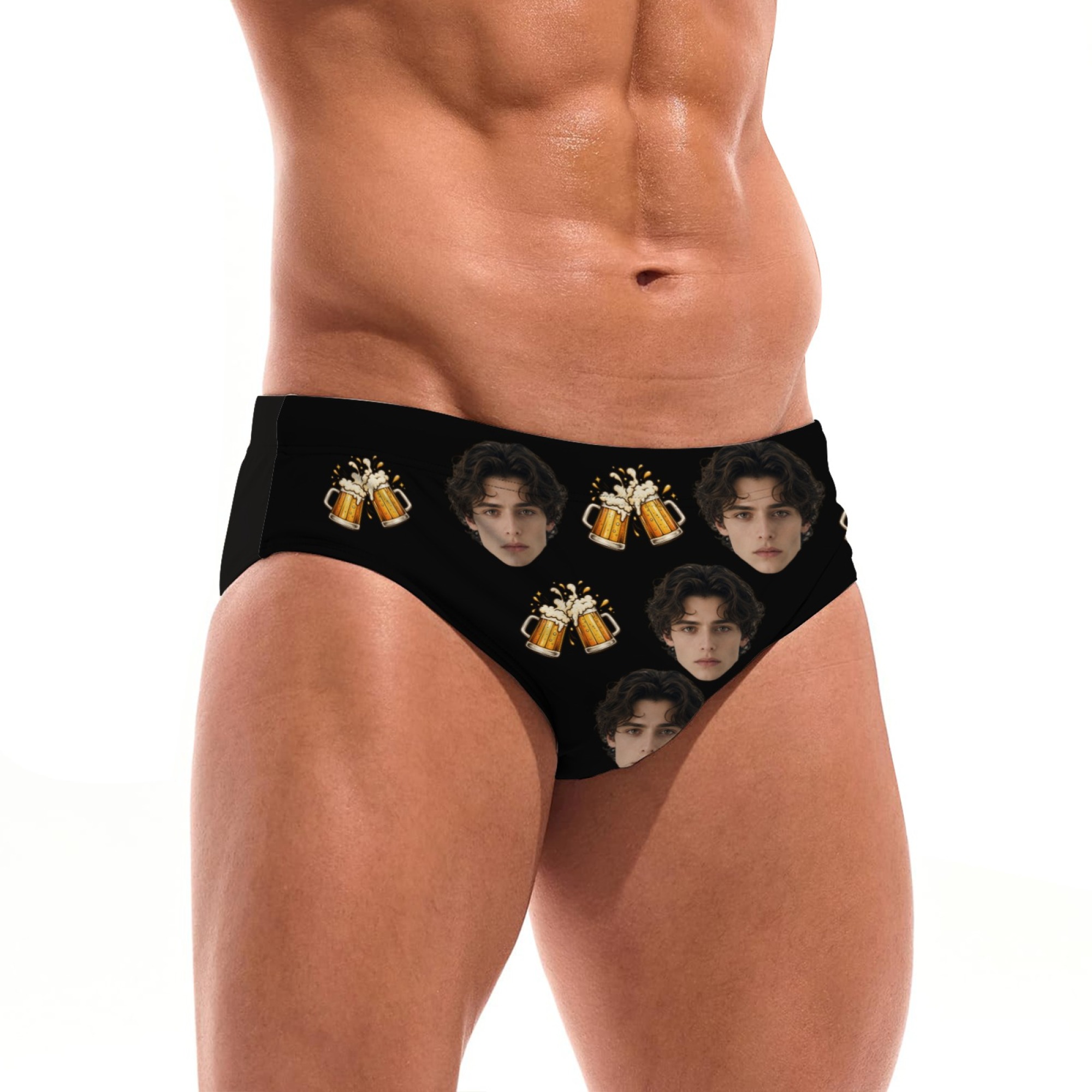 Personalized Face Photo Beer P - Trunk Breathable Men review and price