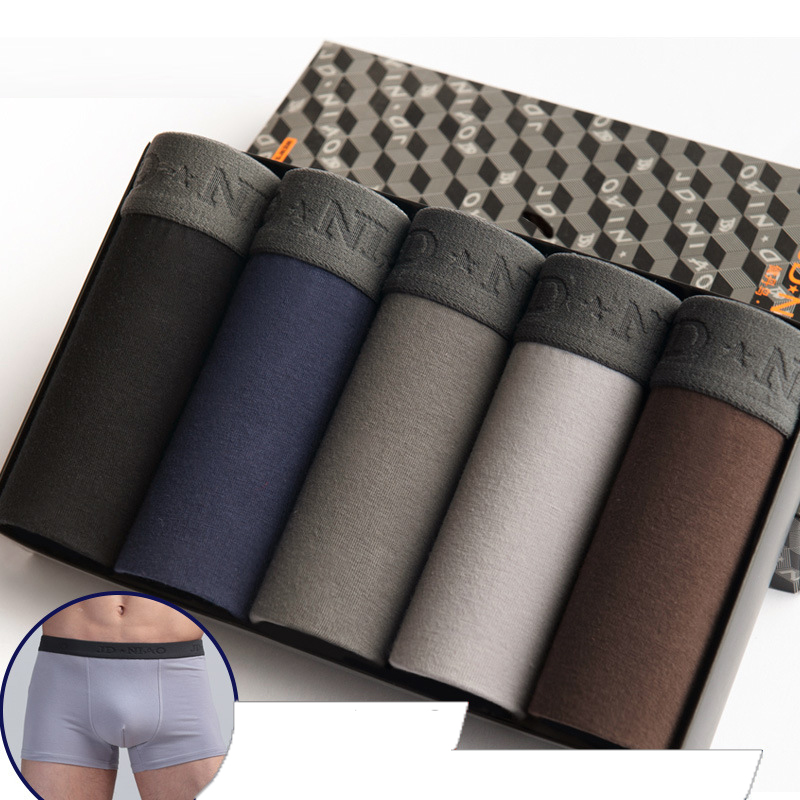 5Pcs/lot Men Underwear Cotton  - Multi Pack Underwear review and price