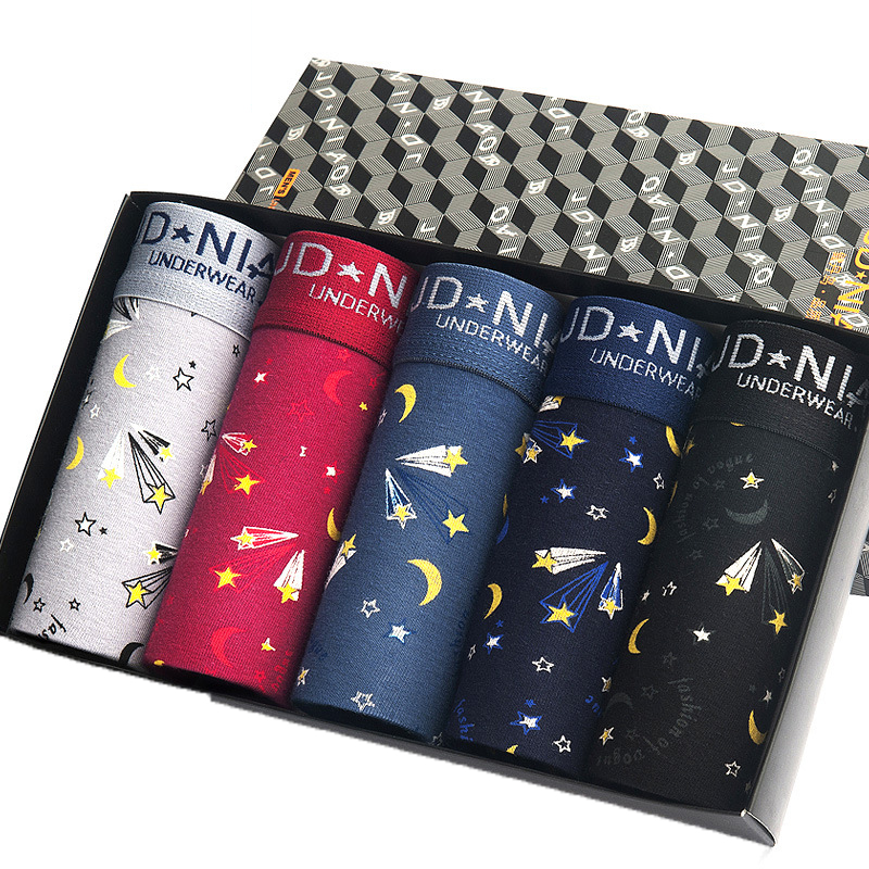 5Pcs/lot Men Underwear Cotton  - Multi Pack Underwear review and price